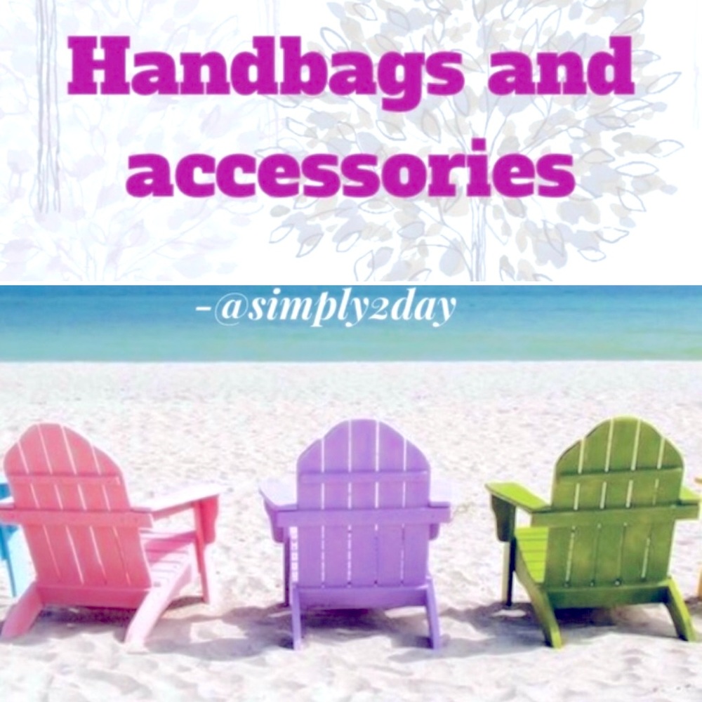 Shop my closet for Bags and Accessories! I consider OFFERS!